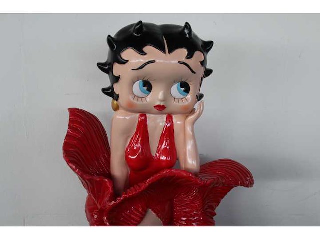 Betty boop - red dress - beeld - afbeelding 1 van  3