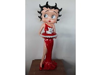 Betty boop - red dress and dog - beeld - afbeelding 2 van  2