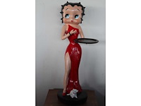 Betty boop - red dress and dog - beeld - afbeelding 2 van  2