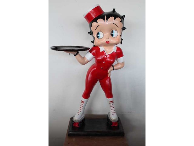 Betty boop - rollerskates - beeld - afbeelding 2 van  2