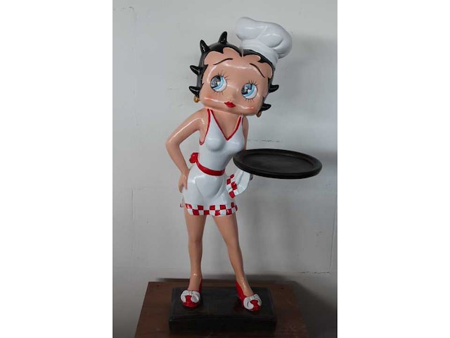 Betty boop - serveerster - beeld - afbeelding 2 van  2