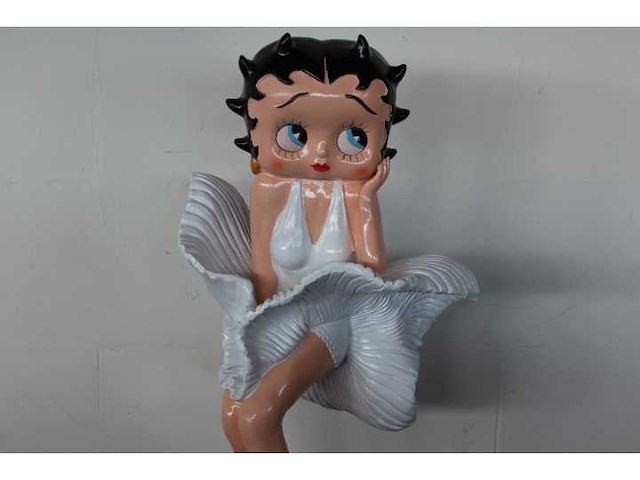 Betty boop - white dress - beeld - afbeelding 1 van  2