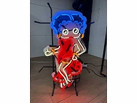 Betty boop neon bord - afbeelding 1 van  2