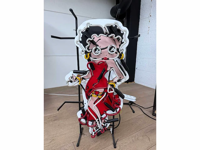 Betty boop neon bord - afbeelding 2 van  2