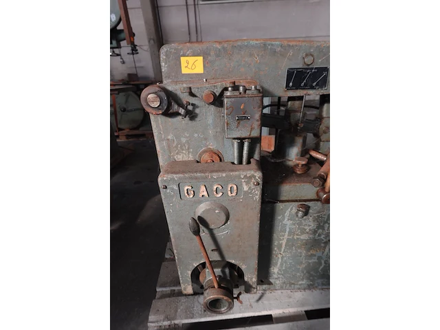 Beugelzaagmachine gaco - afbeelding 4 van  5
