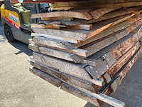 Beuk boomstam in dikke planken - afbeelding 6 van  6