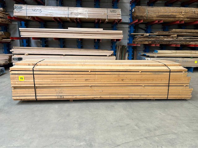 Beuk gestoomd balken (53x) - afbeelding 1 van  5