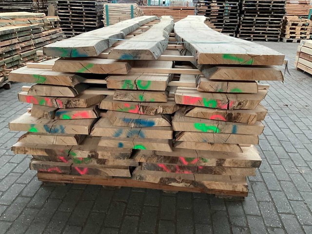 Beuken stamdelen 52 mm ca. 3,5 m³ - afbeelding 5 van  5