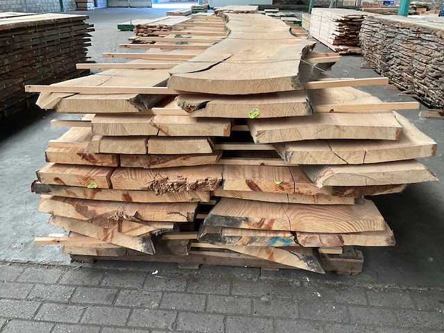 Beuken stamdelen 52 mm ca. 4 m³ - afbeelding 4 van  5