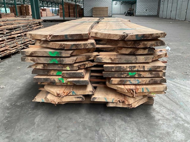 Beuken stamdelen 52 mm ca. 4 m³ - afbeelding 2 van  5