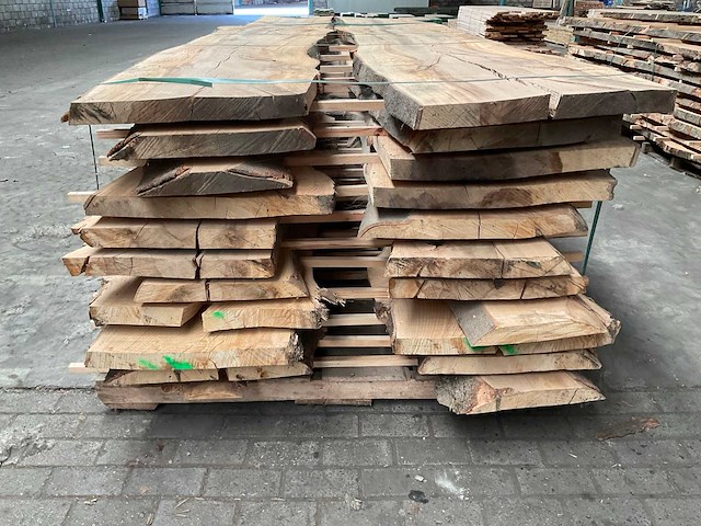 Beuken stamdelen 52 mm ca. 4 m³ - afbeelding 4 van  5