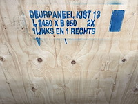 Beursstand deurpaneelkist 2 stuks – (incl. 2 deuren per kist) - afbeelding 5 van  5