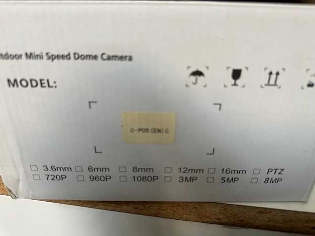 Beveiligings ip-camera - video record camera - camera - electronics (6x) - afbeelding 4 van  6
