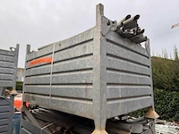Bevestiging/leuninghouder - voor rand beveiliging (draadstangen) in metalen bak - bouw- en bevestigingsmateriaal (25x) - afbeelding 2 van  2