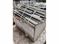 Bevestiging/leuninghouder - voor randbeveiliging (draadstangen) - bouw- en bevestigingsmateriaal (25x) - afbeelding 1 van  2