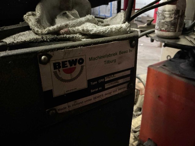 Bewo 315/lt afkortcirkelzaagmachine - afbeelding 6 van  6
