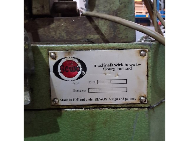 Bewo afkortzaagmahchine metaal - afbeelding 7 van  7