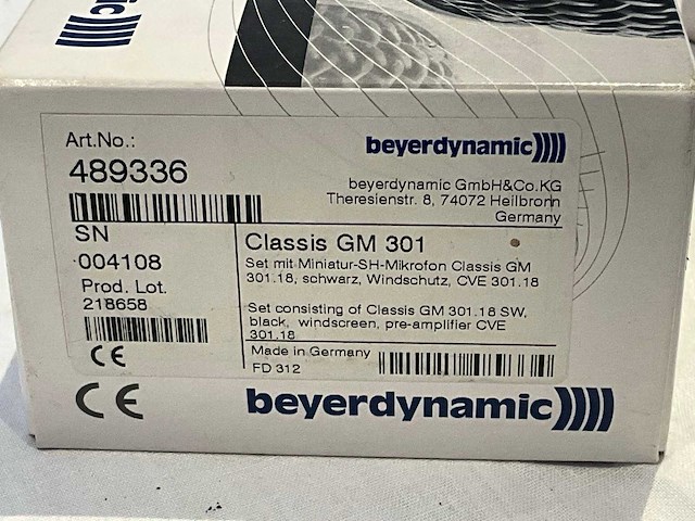 Beyerdynamic classic gm 301 microfoon - afbeelding 3 van  4