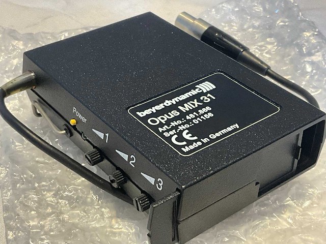 Beyerdynamic opus mix 31 mixer - afbeelding 2 van  3