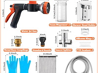 Beyumi hondenwasslangbevestiging met 100cc zeepdispenser - afbeelding 2 van  5