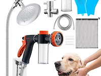 Beyumi hondenwasslangbevestiging met 100cc zeepdispenser - afbeelding 1 van  5