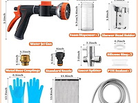 Beyumi hondenwasslangbevestiging met 100cc zeepdispenser - afbeelding 2 van  5