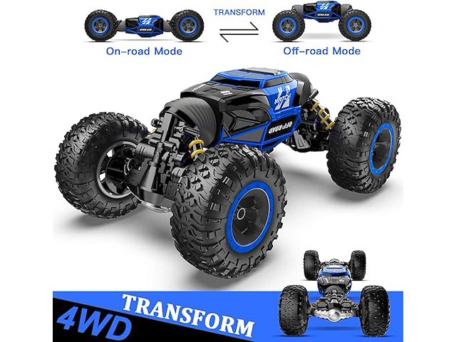 Bezgar off road transform racing car (blauw) - afbeelding 1 van  4