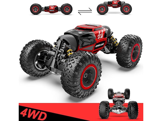 Bezgar off road transform racing car (rood) - afbeelding 1 van  3