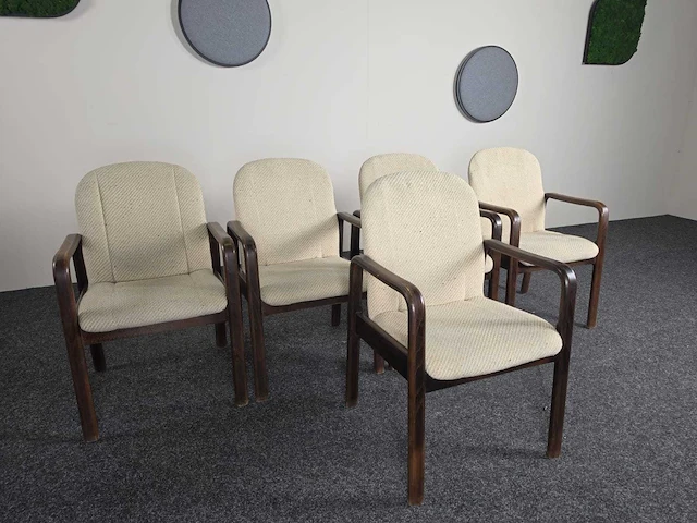 Bezoekersstoel - wachtkamerstoel (5x) - afbeelding 1 van  8