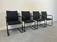 Bezoekersstoel - waiting room chair (4x) - afbeelding 2 van  4