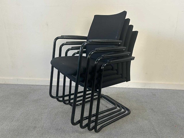 Bezoekersstoel - waiting room chair (4x) - afbeelding 4 van  4