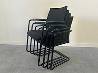 Bezoekersstoel - waiting room chair (4x) - afbeelding 4 van  4