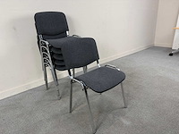 Bezoekersstoel - waiting room chair (6x) - afbeelding 1 van  3