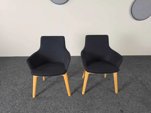 Bezoekersstoelen - wachtkamerstoelen (2x) - afbeelding 3 van  8