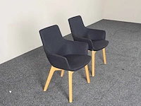 Bezoekersstoelen - wachtkamerstoelen (2x) - afbeelding 4 van  8