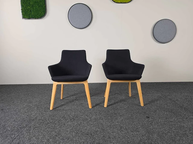 Bezoekersstoelen - wachtkamerstoelen (2x) - afbeelding 5 van  8
