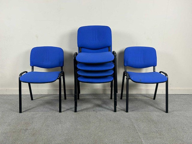 Bezoekerstoel - waiting room chair (6x) - afbeelding 1 van  4