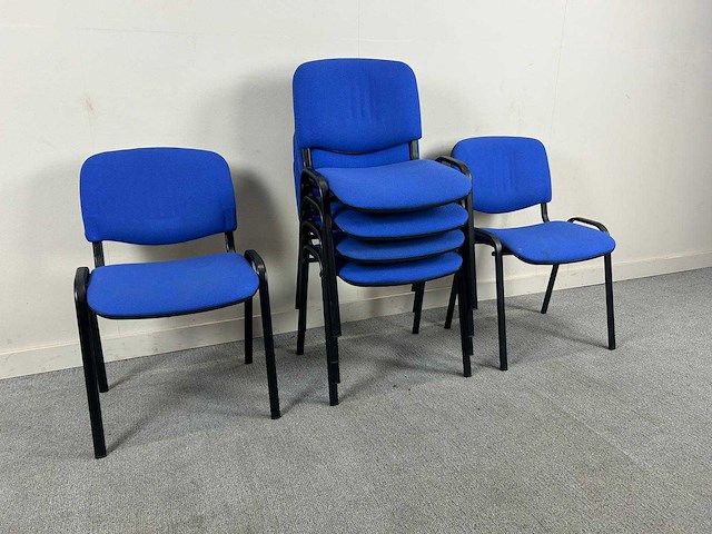 Bezoekerstoel - waiting room chair (6x) - afbeelding 3 van  4