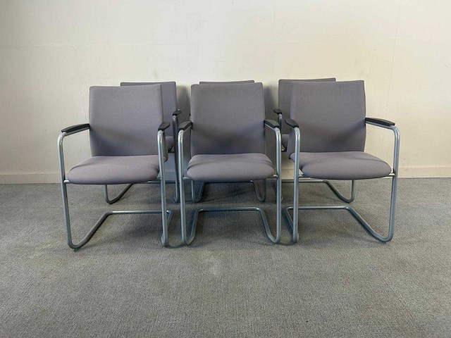 Bezoekerstoel - waiting room chair (7x) - afbeelding 1 van  5