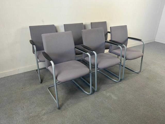 Bezoekerstoel - waiting room chair (7x) - afbeelding 4 van  5