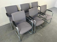 Bezoekerstoel - waiting room chair (7x) - afbeelding 5 van  5