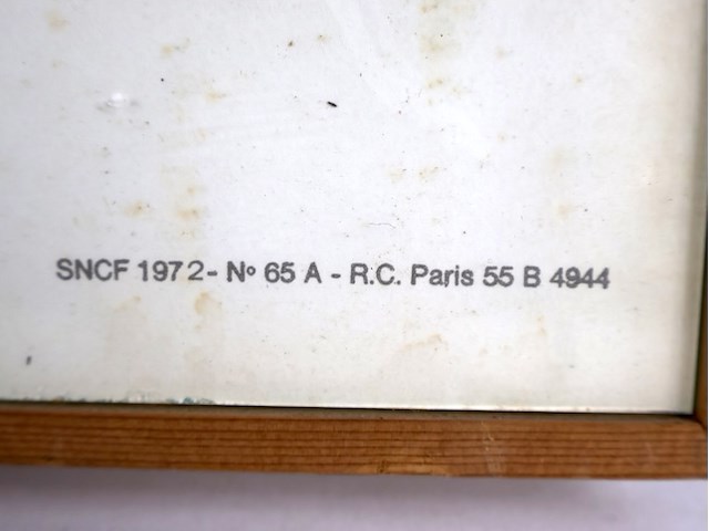 Bezonbes cote d'azur chemins de fer francais - afbeelding 4 van  5