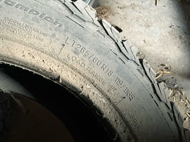 Bf goodrich baja champion all-terrain 265/60r18 (2x) - afbeelding 3 van  3
