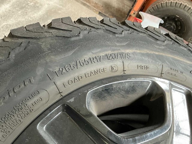 Bfgoodrich all-terrain t/a autoband (4x) - afbeelding 5 van  6