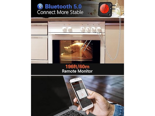 Bfour digitale grillthermometer - afbeelding 4 van  6