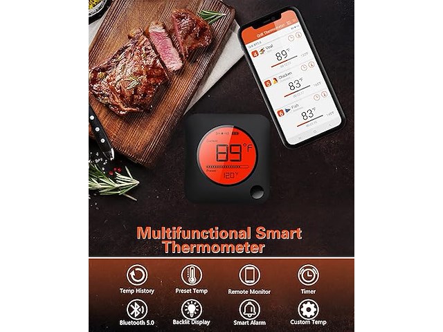 Bfour digitale grillthermometer - afbeelding 6 van  6