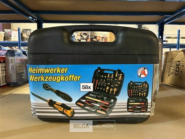 Bgs-2037 gereedschapskoffer gevuld 58-delig - afbeelding 1 van  4