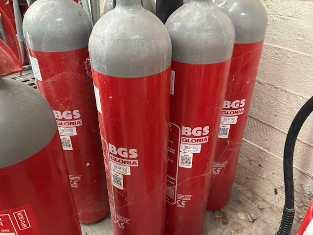 Bgs co2 brandblusser (8x) - afbeelding 2 van  2