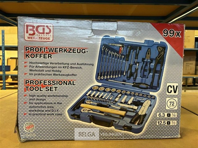 Bgs gereedschap en dopsleutelset - afbeelding 1 van  4