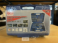 Bgs technic dopsleutelset inch maten sleutels bits en doppen 92-delig - afbeelding 1 van  4